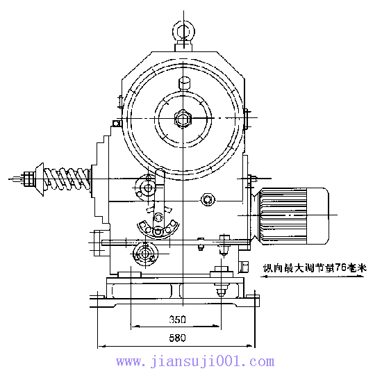 JCGT6-700锅炉调速箱外形尺寸