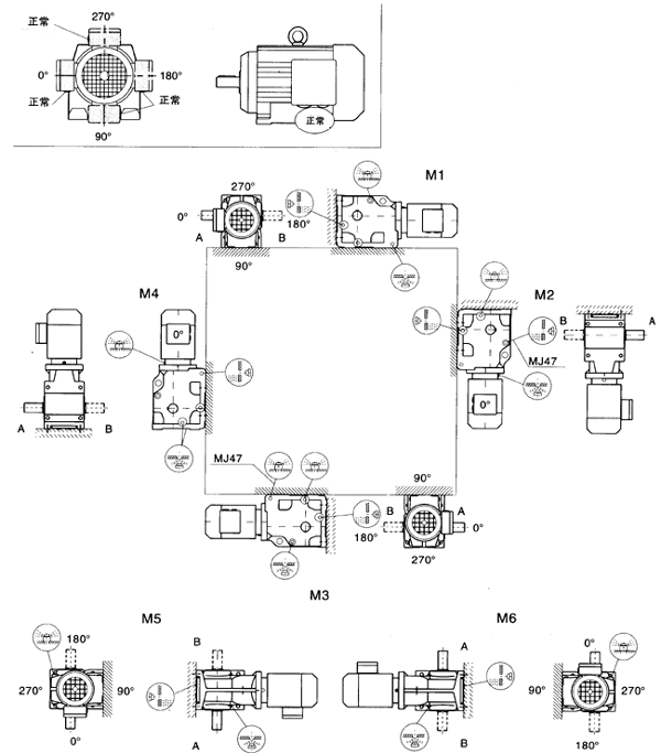 MJ/MJAB37-157安装形式图