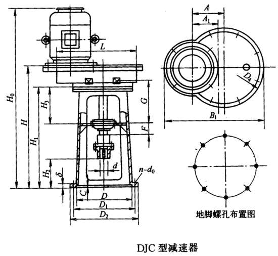 DJC型立式单级硬齿面圆柱齿轮减速机