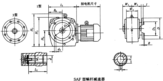 S系列斜齒輪-蝸輪減速機