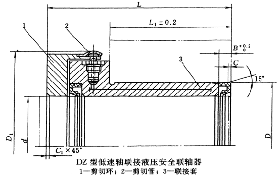 DZ液压安全联轴器