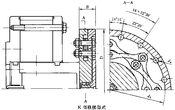 K型联接型式