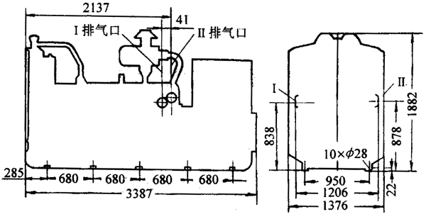 GF系列柴油发电机组概述及技术参数与外形安装尺寸250～300kW