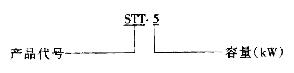 STT型单、三相通用交流同步发电机同（3～10kW）