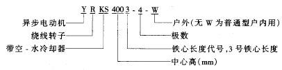 YRKS、YRKS-W系列高压三相异步电动机概述及结构简介