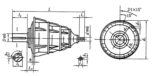 NGW行星齿轮减速机(JB6502-93)